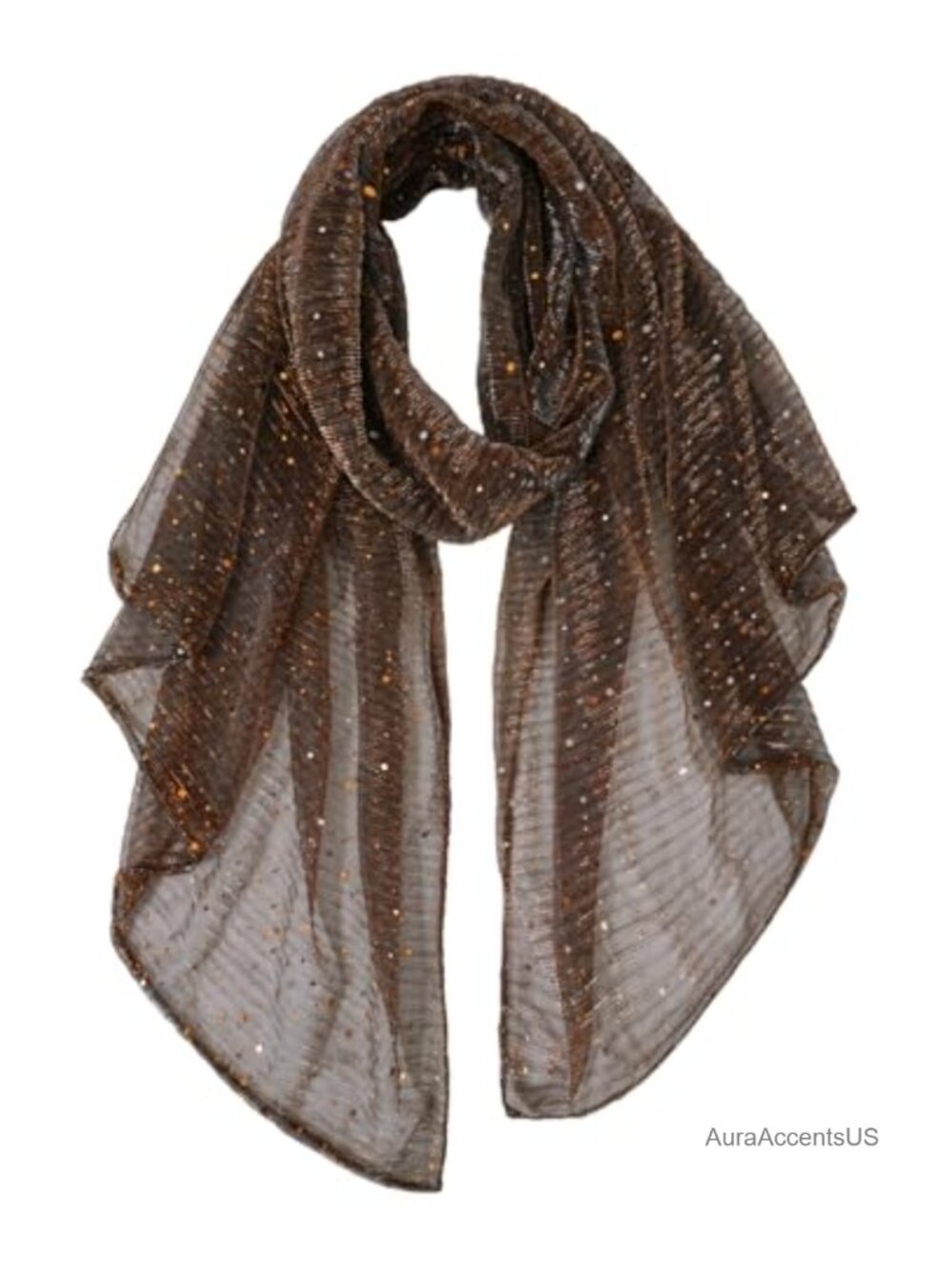 Women Lightweight Lace Printed Scarf Shawl Wrap Stretchy Polyester